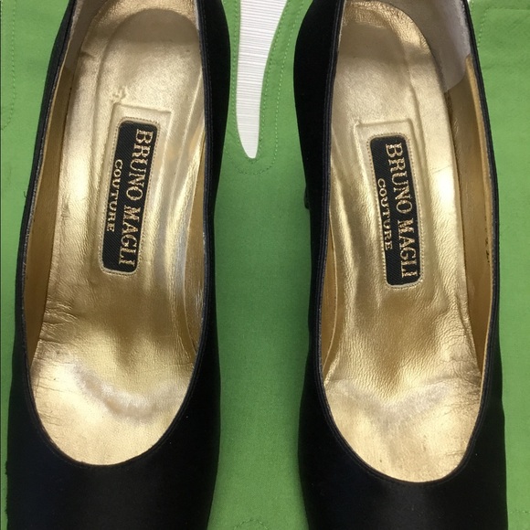 Bruno Magli Couture Heels w/Rhinestones - Picture 6 of 7